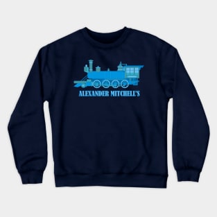 alexander train for toddler Crewneck Sweatshirt